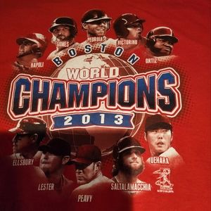2013 Boston RedSox T shirt. Large